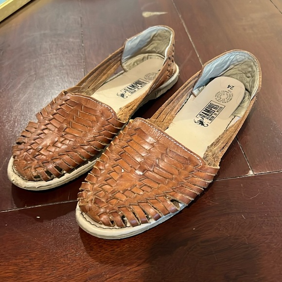Huaraches | real leather sandals made in Mexico - Picture 1 of 2